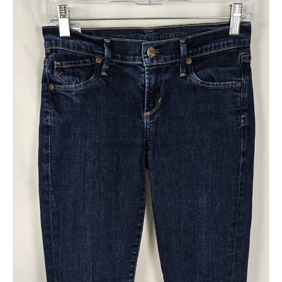 Citizens of Humanity Jeans Women's 26 Blue Avedon Low Rise Skinny Dark Wash - Picture 2 of 16